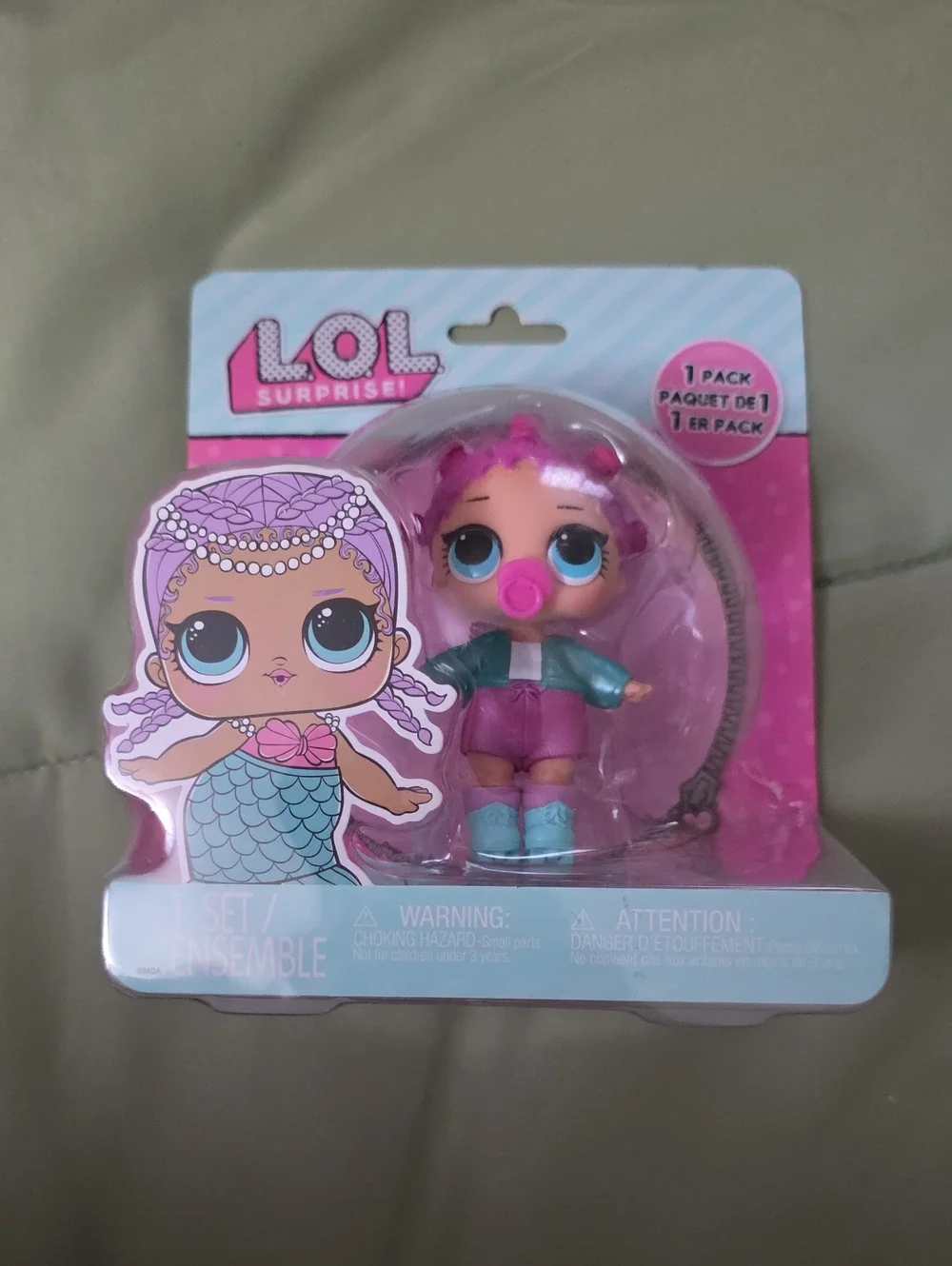 L.O.L. Surprise! Doll with Pink Hair and Teal Outfit